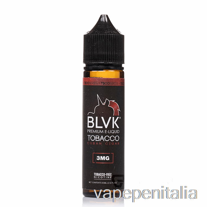 Scatola Vape Mod Per Sigaro Cubano - Blvk - 60ml 6mg